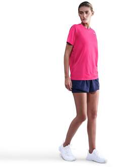 Nike Dri-Fit Regular T-shirt Dames berry - XS