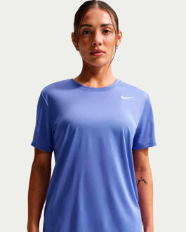 Nike Dri-Fit Regular T-shirt Dames-blauw - M