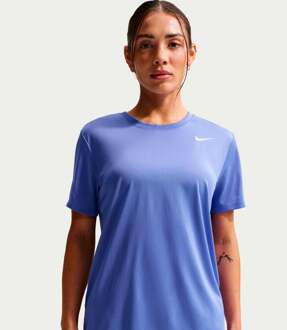 Nike Dri-Fit Regular T-shirt Dames-blauw - XS,S,M,L,XL