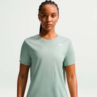 Nike Dri-Fit Regular T-shirt Dames grijsgroen - XS