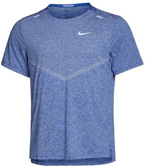 Nike Dri-Fit Rise 365 Hardloopshirt Heren-Blauw - S