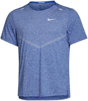 Nike Dri-Fit Rise 365 Hardloopshirt Heren-Blauw - XXL