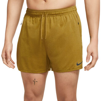 Nike Dri-FIT Run Division 4'' Stride Short Heren geel - L