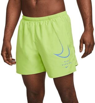 Nike Dri-Fit Run Division Challanger Hardloopshort Heren Wijd L Groen