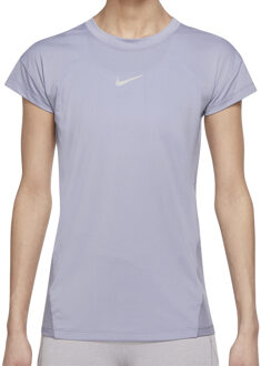 Nike Dri-FIT Run Division - Dames Sportshirt Paars - XL