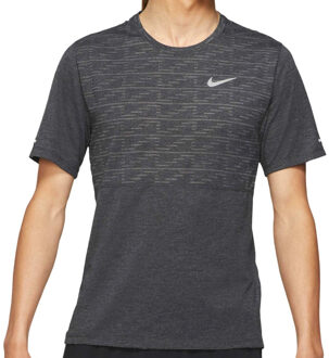 Nike Dri-Fit Run Division Miler Shirt - Hardloopshirt Heren Grijs