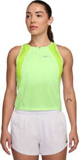 Nike Dri-FIT Run Singlet Dames geel - XL