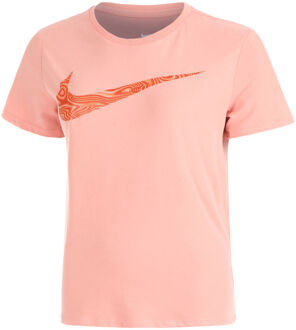 Nike Dri-Fit Slam Short T-shirt Dames abrikoos - L