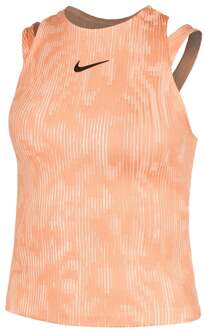 Nike Dri-Fit Slam Tanktop Dames-Abrikoos - XL