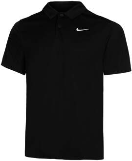 Nike Dri-Fit Solid Polo Heren-Zwart - XS