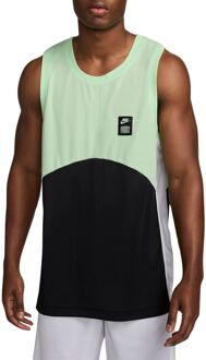 Nike Dri-FIT Starting 5 Top Heren groen - zwart - wit - XL