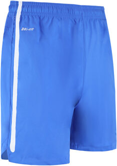 Nike Dri-Fit Stretch Taille Blauw/Wit Grafisch Logo Jongens Shorts 361135 463
