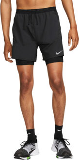 Nike Dri-FIT Stride 5'' 2in1 Short Heren zwart