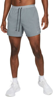 Nike Dri-FIT Stride 5'' Short Heren zwart/grijs