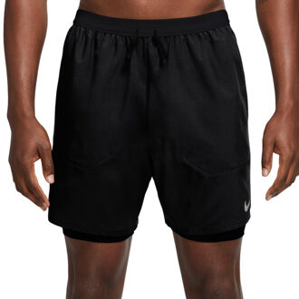 Nike Dri-FIT Stride 7'' 2in1 Short Heren zwart - 2XL