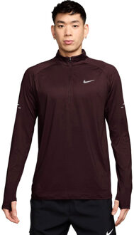 Nike Dri-FIT Stride Longsleeve 1/2-Zip Heren rood - XL