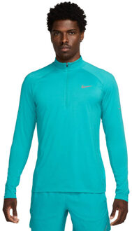 Nike Dri-FIT Stride Longsleeve Half-Zip Heren groen - XL