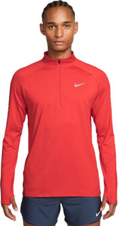 Nike Dri-FIT Stride Longsleeve Half-Zip Heren rood - 2XL