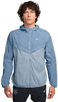 Nike Dri-FIT Stride Repel Jack Heren blauw - L