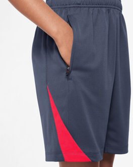 Nike dri-fit strike big kids' soccer shorts short voetbal train jongens - Blauw - M