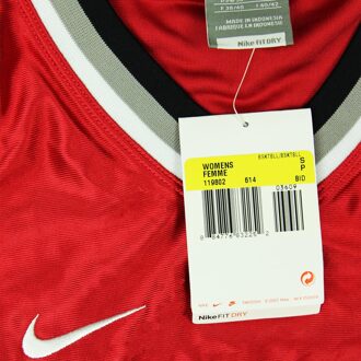 Nike Dri-Fit Supreme Tanktop Rood Dames Basketbal Mouwloos 119802 614 - 2XS