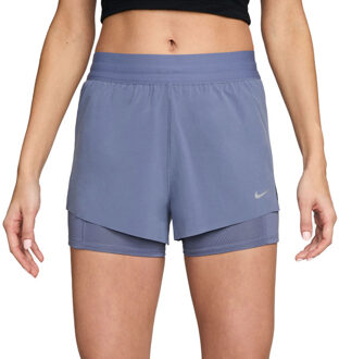 Nike Dri-FIT Swift 2in1 Short Dames blauw - L