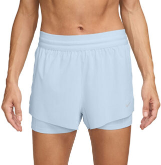 Nike Dri-FIT Swift 2in1 Short Dames lichtblauw