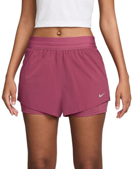 Nike Dri-FIT Swift 2in1 Short Dames paars - XS
