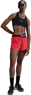 Nike Dri-FIT Swift 2in1 Short Dames rood - XL