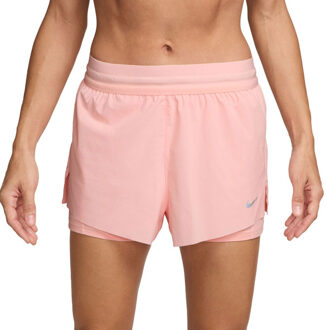 Nike Dri-FIT Swift 2in1 Short Dames roze - L