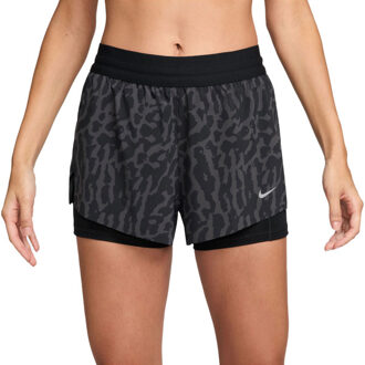 Nike Dri-FIT Swift 2in1 Short Dames zwart - XS