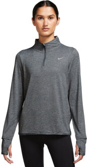Nike Dri-FIT Swift Element Longsleeve Half-Zip Dam zwart/grijs - XL
