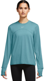 Nike Dri-FIT Swift Element UV Crew Top Dames donkerblauw - XL