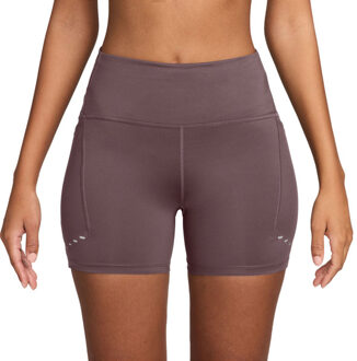 Nike Dri-FIT Swift High-Rise 4'' Short Dames bordeaux - XL