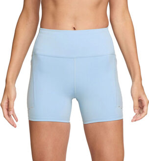 Nike Dri-FIT Swift High-Rise 4'' Short Dames lichtblauw - XS