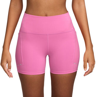 Nike Dri-FIT Swift High-Rise 4'' Short Dames roze - M
