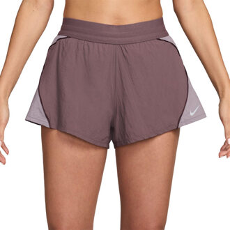 Nike Dri-FIT Swift High-Rise Short Dames bordeaux