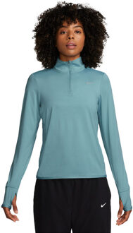 Nike Dri-FIT Swift Longsleeve 1/2 Zip Dames donkerblauw - XS