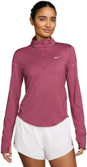 Nike Dri-FIT Swift Longsleeve 1/2-Zip Dames paars - XL
