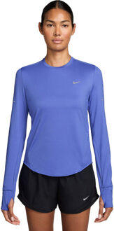 Nike Dri-FIT Swift Longsleeve Crew Dames paars - M