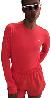 Nike Dri-FIT Swift Longsleeve Crew Dames rood - XL