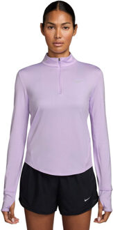Nike Dri-FIT Swift Longsleeve Half-Zip Dames lichtpaars