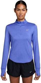 Nike Dri-FIT Swift Longsleeve Half-Zip Dames paars - M