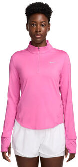 Nike Dri-FIT Swift Longsleeve Half-Zip Dames roze