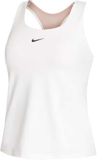 Nike Dri-Fit Swoosh Bra Tanktop Dames-Wit - XXS,XS,S,M,L,XL