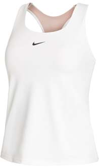 Nike Dri-Fit Swoosh Bra Tanktop Dames-Wit