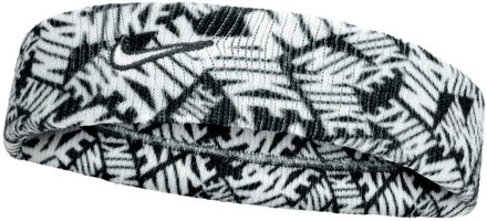 Nike Dri-Fit Swoosh Classic Printed Hoofdband Senior - 1 SIZE