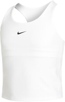 Nike Dri-Fit Swoosh Sport-bh Meisjes wit - M,L