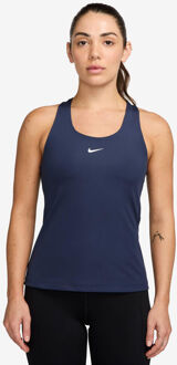 Nike Dri-Fit Swoosh Tanktop Dames-Donkerblauw - M,L