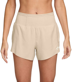 Nike Dri-FIT Trail 3'' Short Dames beige - M